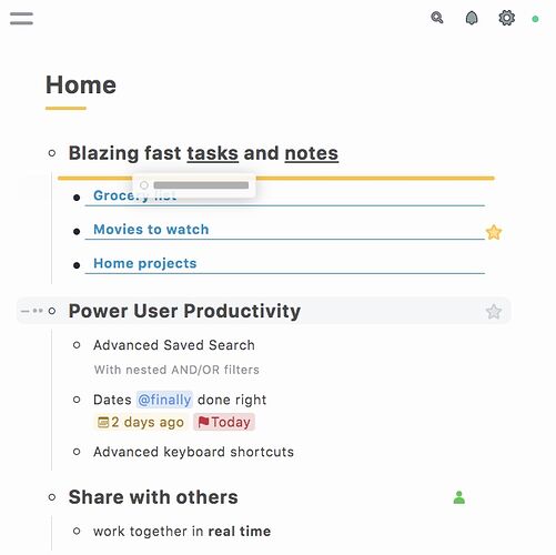 Airlist - Blazingly fast and really simple lists