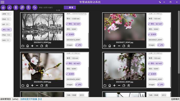 摄影师 - 组合参数检索照片