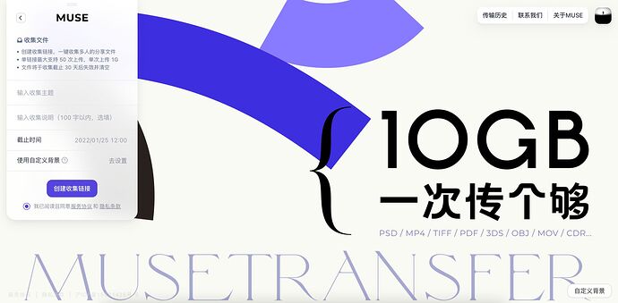 MUSE传输【文件收集功能】