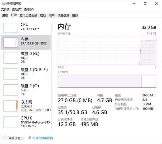 休眠唤醒后内存占用巨大，超过百分之八十 20220305_125711_compress