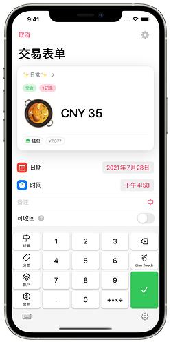 iPhone 12 Pro Max - 表单