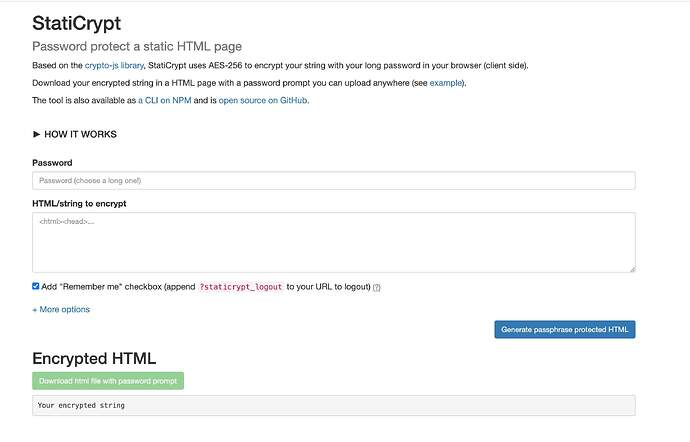 staticrypt