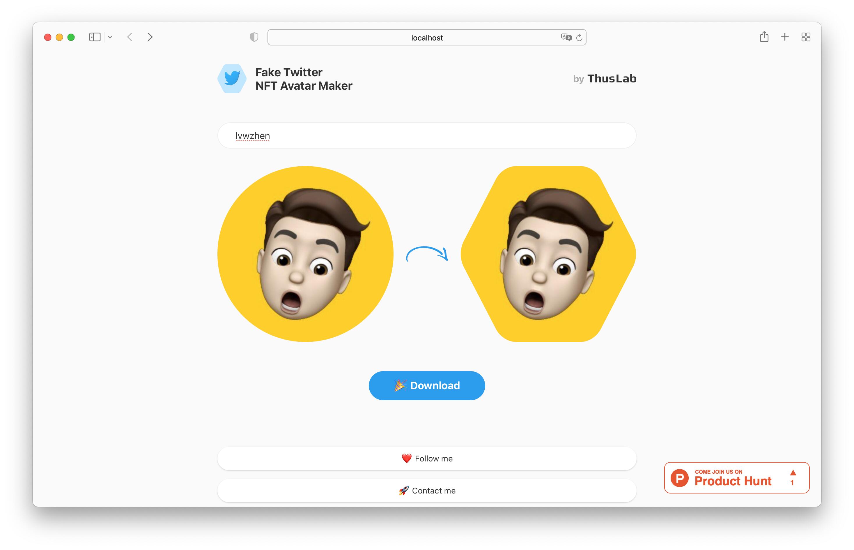 一键生成你的Twitter NFT 头像「Fake」 - 发现频道- 小众软件官方论坛